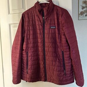 Patagonia Nano Puff jacket maroon